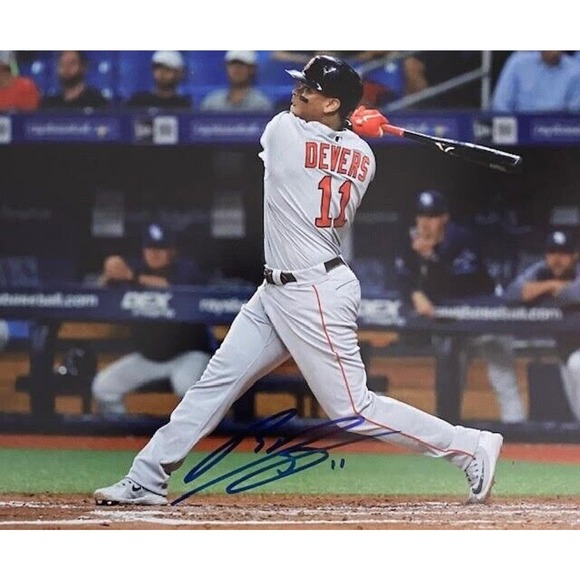 Rafael Devers Boston Red Sox Signed 8x10 Photo COA - 7